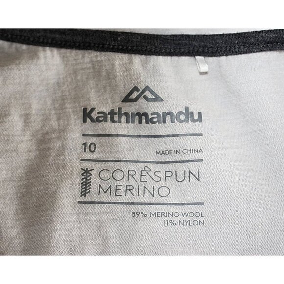 Kathmandu New Zealand - Women's Corespun Merino Base Layer Tank, sz 10 - Picture 2 of 5